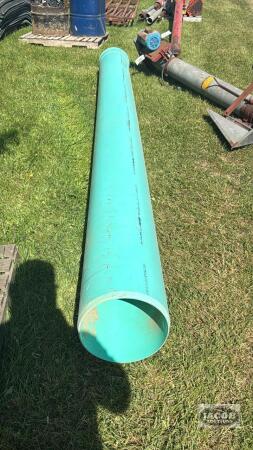 13.5FT X 12IN GREEN POLY SEWER PIPE