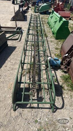 22FT SKELETON BALE ELEVATOR WITH ELECTRIC MOTOR