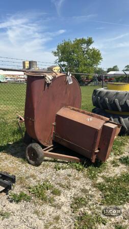OLD FORAGE BLOWER WITH 54IN FAN