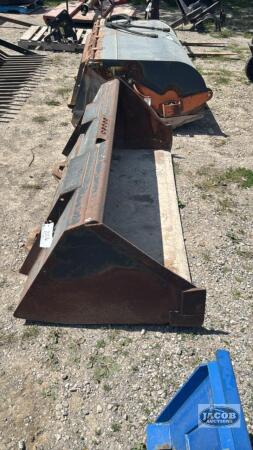 70IN MATERIAL BUCKET (NEEDS WELDING)