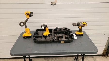 Dewalt Battery Operated Tool Lot