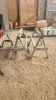 Lot of 4 Wooden Sawhorses - 6