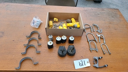 Lot of Electrical Plug Ends