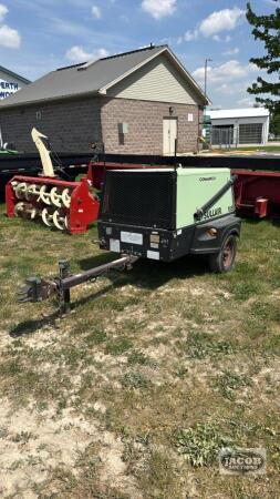SEE NOTES: SULLAIR 185 PORTABLE AIR COMPRESSOR