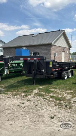 BERKELMANS 16FT TANDEM GOOSNECK DUMP TRAILER