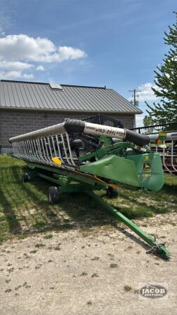 JOHN DEERE 930F FLEX HEAD WITH AWS AIR REEL