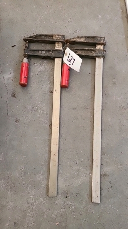 Pair of 24in Bar Clamps