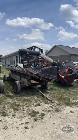 CASE IH 1020 20FT FLEX HEAD WITH AWS AIR REEL