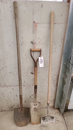 Spade, Scraper, Round Mouth Shovel