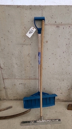 Snow Shovel and Floor Squeegee