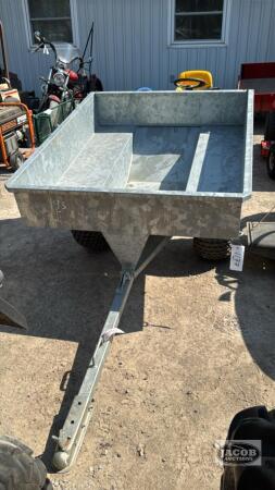 ONE SIXTEEN GALVANIZED ATV DUMP TRAILER