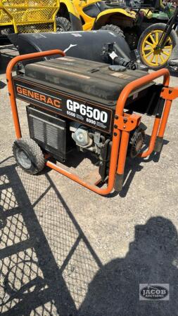 GENERAC GP6500 GAS GENERATOR
