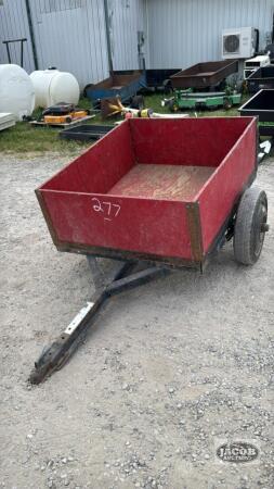 HOMEBUILT 48IN X 40IN GARDEN TRAILER