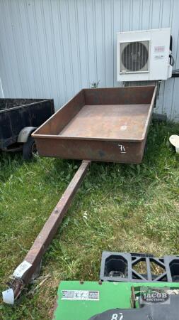 STEEL 6FT X 4FT GARDEN TRAILER