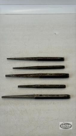 (5) SNAP-ON DRIFT PUNCHES