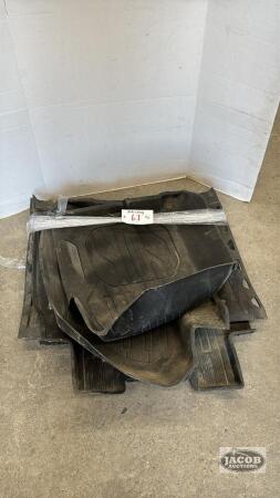 SET OF FLOOR MATS OUT OF A 2025 CHEVY