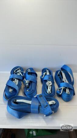 (5) 2IN X 8.5 METER RATCHET STRAPS