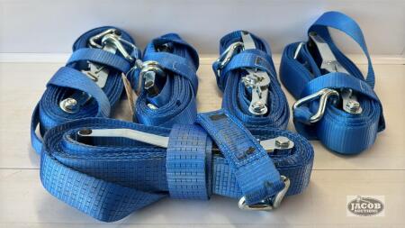 (5) 2IN X 8.5 METER RATCHET STRAPS