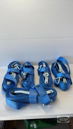 (5) 2IN X 8.5 METER RATCHET STRAPS
