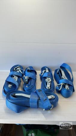 (5) 2IN X 8.5 METER RATCHET STRAPS