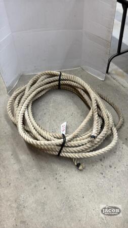 APPROX. 84FT OF 1 1/4IN ROPE