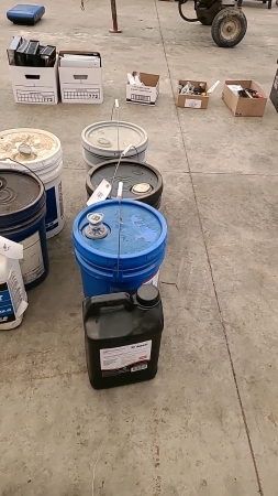 Lot of Hydraulic and Transmission Fluid