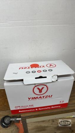 YIMATZU 12V 80AH (20HR) CCA910 AUTOMOTIVE BATTERY
