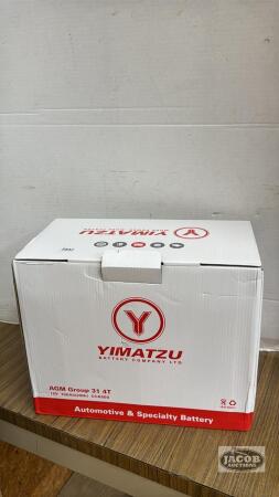 YIMATZU 12V 100AH (20HR) CCA800 AUTOMOTIVE BATTERY