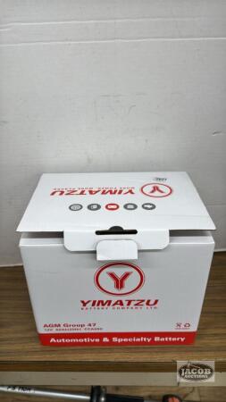YIMATZU 12V 58AH (20HR) CCA660 AUTOMOTIVE BATTERY
