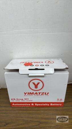 YIMATZU 12V 100AH (20HR) CCA945 AUTOMOTIVE BATTERY