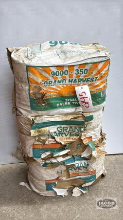 3 BALES OF 9000-360 SISAL BALER TWINE