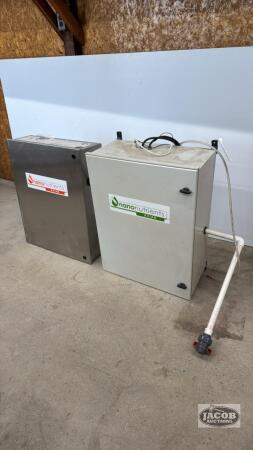 (2) CONTROL CABINETS