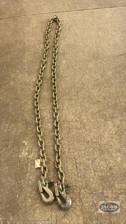 10FT SAFETY CHAIN WITH HOOKS