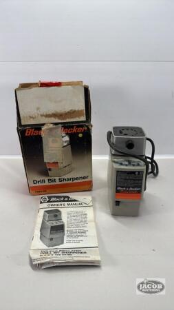 BLACK AND DECKER DRILL BIT SHARPENER