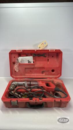MILWAUKEE ELECTRIC RIGHT ANGLE DRILL