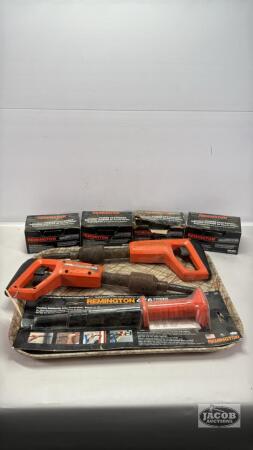 REMINGTON FASTENER LOT WITH (3) TOOLS