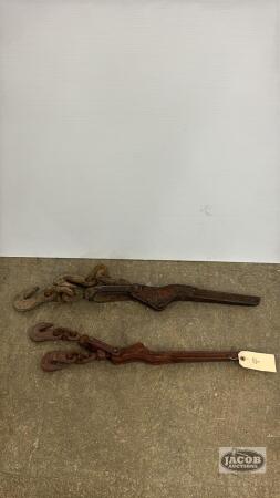 (2) CHAIN BINDERS
