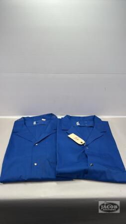 (2) 3XL SHOP COATS