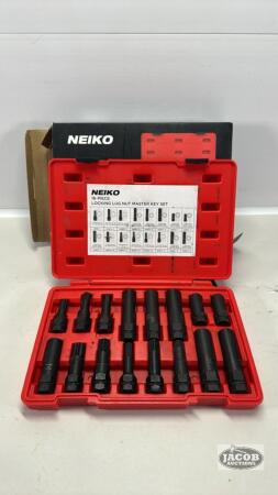 NEIKO LOCKING LUG NUT MASTER KEY SET