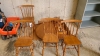 Maple Table and 4 Chairs w/Leaf - 3