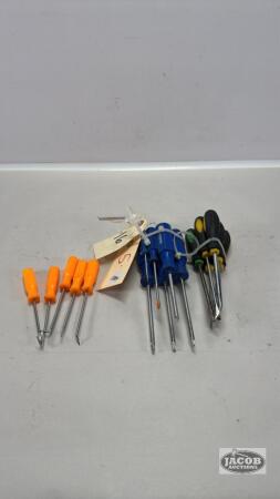 SCREW DRIVER AND PICK LOT