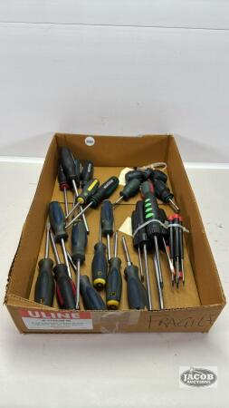 QUANTITY OF MISC. SCREW DRIVERS