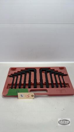 LARGE SAE AND METRIC ALLEN KEY SET