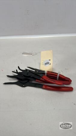 (4) PAIRS OF SNAP RING PLIERS