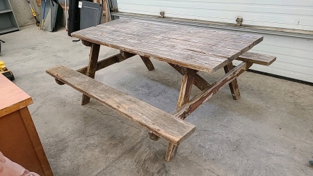 Wooden Picnic Table