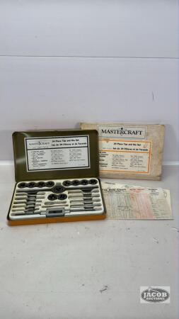 MASTERCRAFT 24 PIECE TAP AND DIE SET