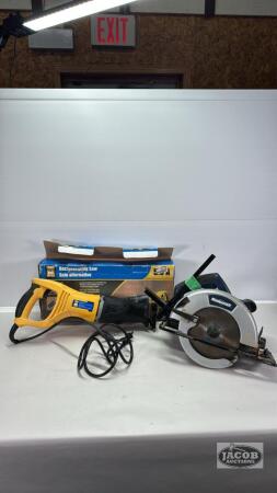 (2) ELECTRIC SAWS