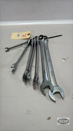 7 PIECE S/K SAE COMBINATION WRENCH SET