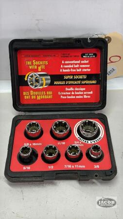 GRIP-TITE 3/8IN DRIVE SUPER SOCKETS