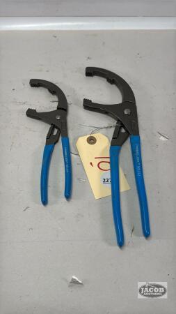 (2) SETS OF CHANNEL LOCK FILTER PLIERS